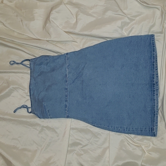 ZARA Jean Dress, Medium - Picture 2 of 8